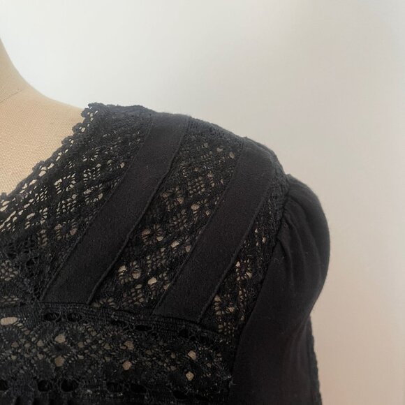 POINT SUR for J. CREW Viscose and Lace Top Size 8 - Picture 5 of 10